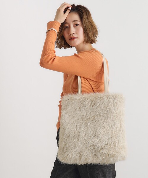 セール】ラメロングエコファートート（トートバッグ）｜grove