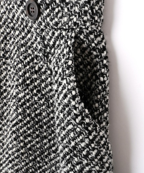 JILL by JILL STUART（ジルバイジルスチュアート）の「◇シャギー・ツィード素材バリエーションミドル丈ミニスカート（スカート・レディース・ブラック系その他/ホワイト系その他・SMALL/MEDIUM）」の20枚目の写真