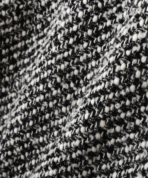 JILL by JILL STUART（ジルバイジルスチュアート）の「◇シャギー・ツィード素材バリエーションミドル丈ミニスカート（スカート・レディース・ブラック系その他/ホワイト系その他・SMALL/MEDIUM）」の17枚目の写真