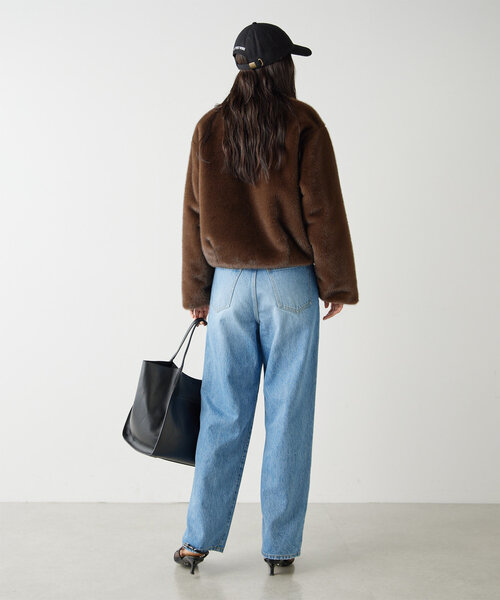 GALLARDAGALANTE（ガリャルダガランテ）の「ノーカラーファーブルゾン