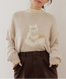 flower | ベイビーアニマルニット(ニット/セーター)