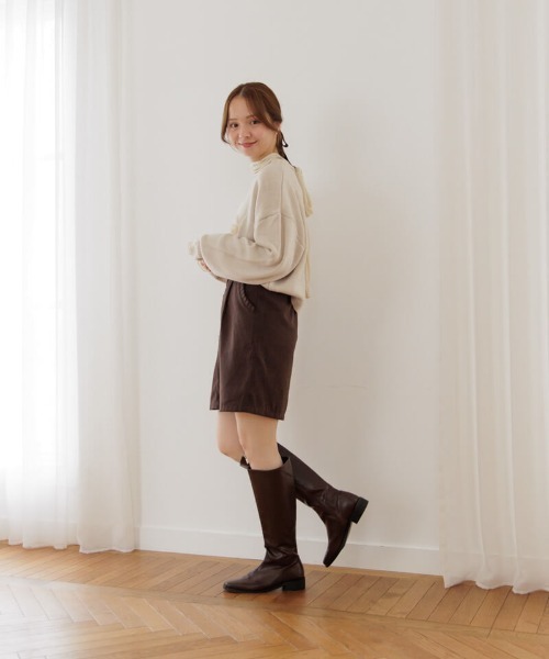 flower（フラワー）の「ベイビーアニマルニット（ニット/セーター・レディース・ピンク/アイボリー・FREE）」の8枚目の写真