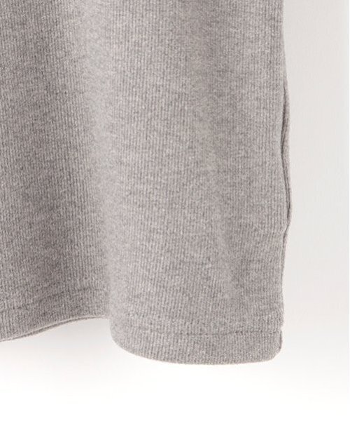 by LOVEiT（バイラビット）の「大人リボン起毛テレコプルオーバー（Tシャツ/カットソー・キッズ・ブラック/オフホワイト/グレー・120cm/130cm/140cm/150cm/160cm）」の7枚目の写真
