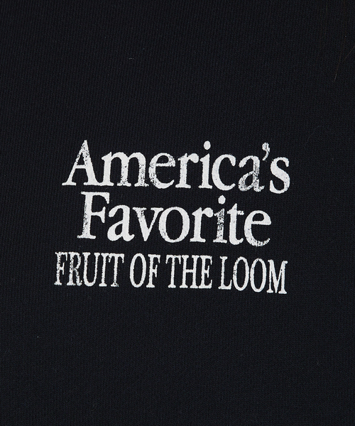 ABAHOUSE(アバハウス)の「【FRUIT OF THE LOOM/フルーツオブザルーム】FTL バックプリントフルーツ柄パーカー/PRINT LOGO HOODIE(パーカー・レディース・ブラック/グレー/ネイビー・M/XL/L)」の7枚目の写真
