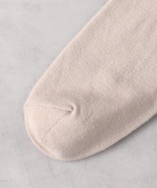 Right-on（ライトオン）の「BASIC SOCKS(ベーシックソックス)【レディース】ロゴ刺繍ソックス（ソックス/靴下・レディース・ベージュ/ブラック/オフホワイト・フリー）」の16枚目の写真