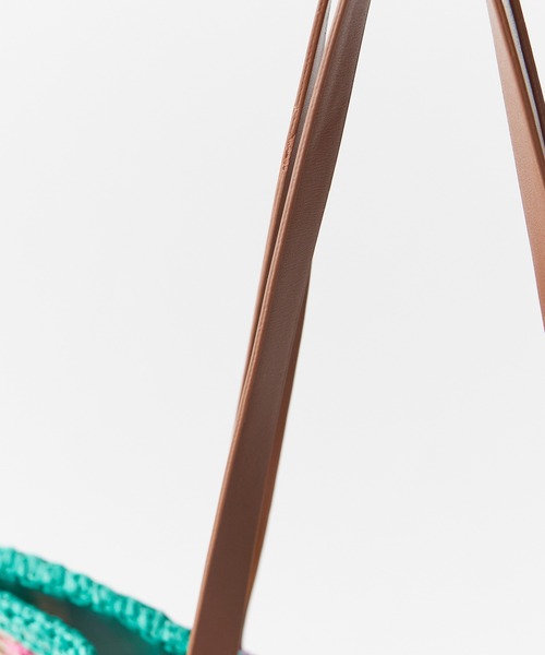 ROOPTOKYO（ループトウキョウ）の「【Sunkissed Sunflower / サンキッスド サンフラワー】マルチカラー ストロートートバッグ A4（トートバッグ・レディース・グリーン・FREE）」の13枚目の写真