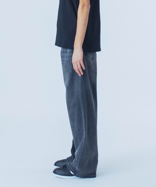 XLARGE（エクストララージ）の「BAGGY STRETCH DENIM PANTS（デニムパンツ・メンズ・インディゴブルー/ブラック・36inch/34inch/32inch/30inch）」の10枚目の写真