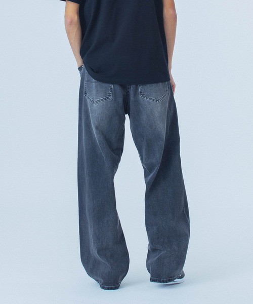 XLARGE（エクストララージ）の「BAGGY STRETCH DENIM PANTS（デニムパンツ・メンズ・インディゴブルー/ブラック・36inch/34inch/32inch/30inch）」の11枚目の写真