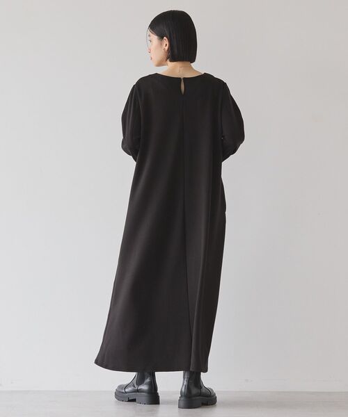 AMERICAN HOLIC(アメリカンホリック)の「袖コンシャスポンチワンピース(ワンピース・レディース・ブラック/杢グレー・M/L)」の18枚目の写真