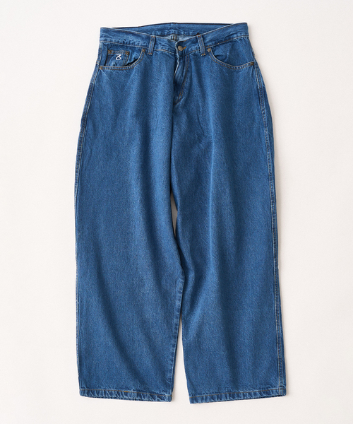 417 EDIFICE（フォーワンセブンエディフィス）の「360 / three sixty OG Baggy Fit 5 Pocket Denim Jeans（デニムパンツ・メンズ・ブラック/ブルー・32/30/34）」の2枚目の写真