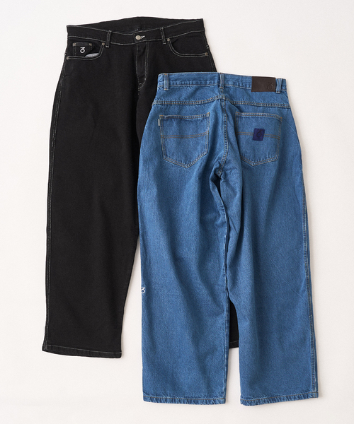 417 EDIFICE（フォーワンセブンエディフィス）の「360 / three sixty OG Baggy Fit 5 Pocket Denim Jeans（デニムパンツ・メンズ・ブラック/ブルー・32/30/34）」の3枚目の写真