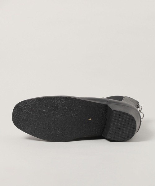 RAGEBLUE（レイジブルー）の「シンセティックレザー/リングジップヒールブーツ（ブーツ・メンズ・ブラック・LARGE/MEDIUM）」の5枚目の写真