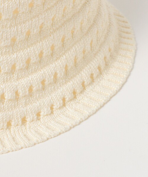 Ray BEAMS(レイビームス)の「サーモ ハット(ハット・レディース・オフホワイト/ブラック・ONE SIZE)」の14枚目の写真