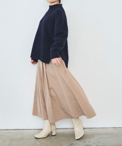 Sirin(シリン)の「【軽量】グレイスメモリータフタスカート《日本製》(スカート・レディース・ベージュ/ブラック・SMALL/X-SMALL)」の21枚目の写真