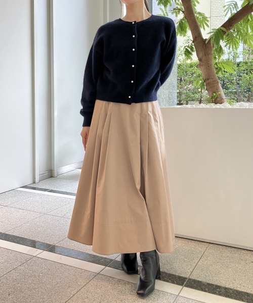 Sirin(シリン)の「【軽量】グレイスメモリータフタスカート《日本製》(スカート・レディース・ベージュ/ブラック・SMALL/X-SMALL)」の13枚目の写真