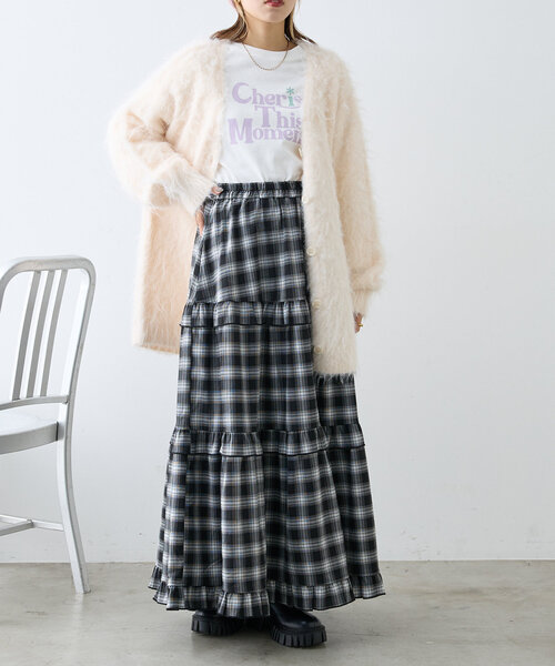 w closet(ダブルクローゼット)の「ロゴアソートロンTEE(Tシャツ/カットソー・レディース・ホワイト/ホワイト系その他・FREE)」の20枚目の写真