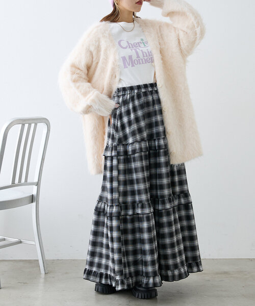 w closet(ダブルクローゼット)の「ロゴアソートロンTEE(Tシャツ/カットソー・レディース・ホワイト/ホワイト系その他・FREE)」の21枚目の写真