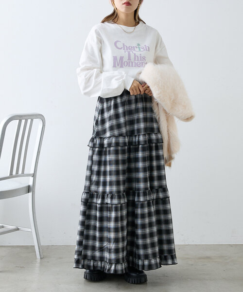 w closet(ダブルクローゼット)の「ロゴアソートロンTEE(Tシャツ/カットソー・レディース・ホワイト/ホワイト系その他・FREE)」の22枚目の写真