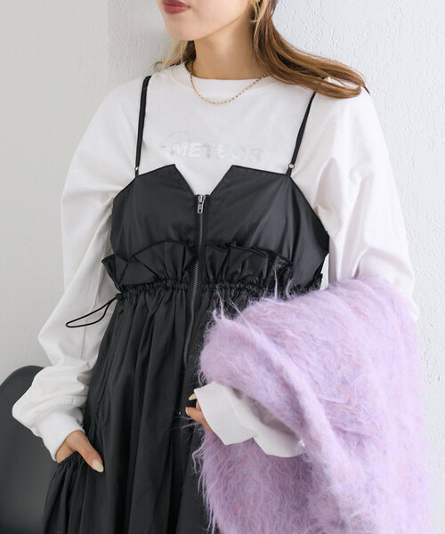 w closet(ダブルクローゼット)の「ロゴアソートロンTEE(Tシャツ/カットソー・レディース・ホワイト/ホワイト系その他・FREE)」の4枚目の写真