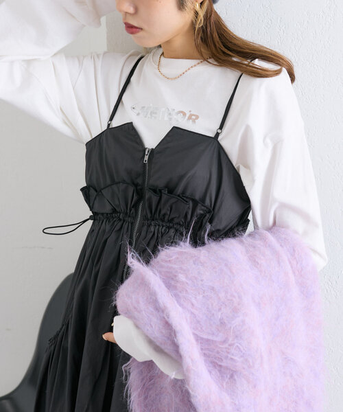 w closet(ダブルクローゼット)の「ロゴアソートロンTEE(Tシャツ/カットソー・レディース・ホワイト/ホワイト系その他・FREE)」の5枚目の写真