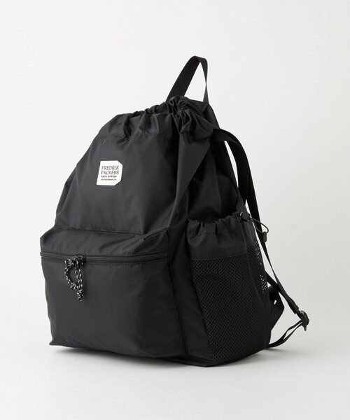 FREDRIK PACKERS(フレドリックパッカーズ)の「【別注】<FREDRIK PACKERS>バックパック / ショルダーバッグ(バックパック/リュック・レディース・ベージュ/その他1/ブラック・FREE)」の6枚目の写真