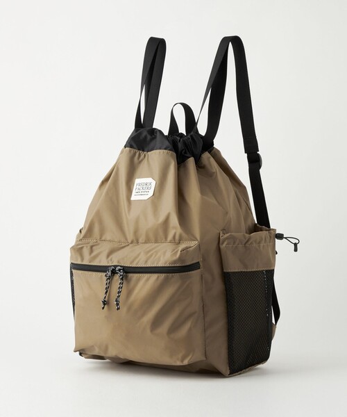 FREDRIK PACKERS(フレドリックパッカーズ)の「【別注】<FREDRIK PACKERS>バックパック / ショルダーバッグ(バックパック/リュック・レディース・ベージュ/その他1/ブラック・FREE)」の22枚目の写真