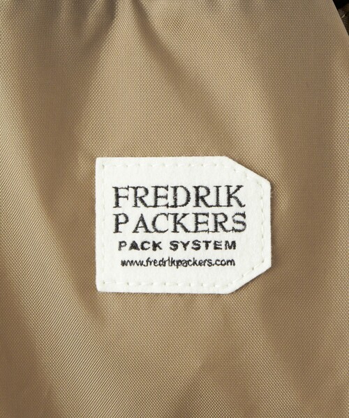 FREDRIK PACKERS(フレドリックパッカーズ)の「【別注】<FREDRIK PACKERS>バックパック / ショルダーバッグ(バックパック/リュック・レディース・ベージュ/その他1/ブラック・FREE)」の19枚目の写真
