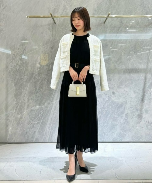 【美品】アルアバイル　ロングワンピース　シャツワンピース　ベルト　長袖 2025年最新】allureville 長袖・七分袖の人気アイテム - メルカリ