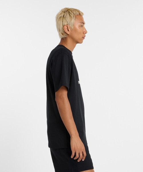 NEW BALANCE（ニューバランス）の「Athletics ロゴ ショートスリーブTシャツ（Tシャツ/カットソー・メンズ・ヘザーグレー/ブラック・XX-LARGE/X-LARGE/LARGE/MEDIUM/SMALL）」の3枚目の写真