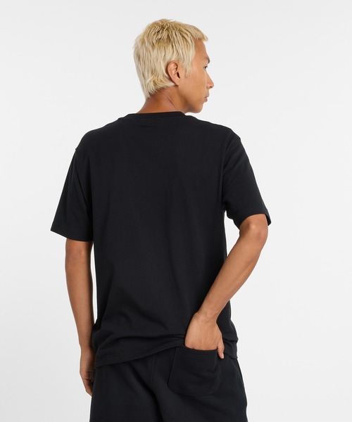 NEW BALANCE（ニューバランス）の「Athletics ロゴ ショートスリーブTシャツ（Tシャツ/カットソー・メンズ・ヘザーグレー/ブラック・XX-LARGE/X-LARGE/LARGE/MEDIUM/SMALL）」の4枚目の写真