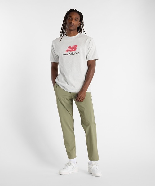 NEW BALANCE（ニューバランス）の「Athletics ロゴ ショートスリーブTシャツ（Tシャツ/カットソー・メンズ・ヘザーグレー/ブラック・XX-LARGE/X-LARGE/LARGE/MEDIUM/SMALL）」の14枚目の写真
