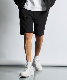 The DUFFER of ST.GEORGE(U_t@[IuZgW[W)SETUP C/N RIPSTOP WRINKLE WASHER SHORTSFZbgAbv bV[H bvXgbv iCV[c(̑pc)