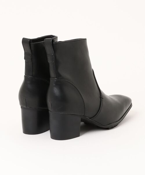 YOSUKE（ヨースケ）の「「YOSUKE/ヨースケ」メンズドレッシーショートブーツ（ブーツ・メンズ・ブラック/パイソン/クリアブラック/ブラック系その他3/ブラック系その他・26.5/26/25.5/28/27.5/27）」の6枚目の写真