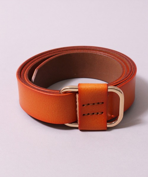 スクエアベルト STYLE DELI｜25mmスクエアオフバックルレザーベルト/SV金具