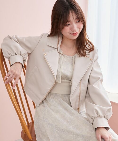 セール】Ladyショートライダース（ブルゾン）｜MAJESTIC LEGON