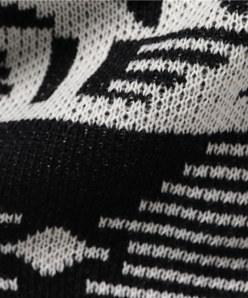 earth music&ecology（アースミュージックアンドエコロジー）の「ノルディック柄ニットプルオーバー（ニット/セーター・レディース・サックスブルー/ブラウン/ブラック・FREE）」の11枚目の写真