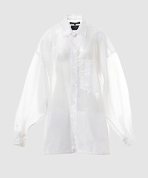 アンリアレイジ　BALL POLYESTER SHIRT ANREALAGE BALL POLYESTER SHIRT（シャツ/ブラウス）｜ANREALAGE（アンリアレイジ