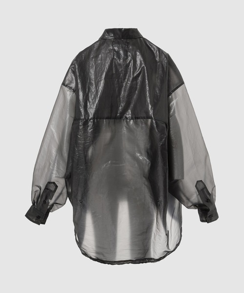 ANREALAGE（アンリアレイジ）の「WINDPROOF ORGANDY SHIRTS（シャツ/ブラウス・メンズ・ピンク/ホワイト/ブラック/ブルー・48/46）」の14枚目の写真