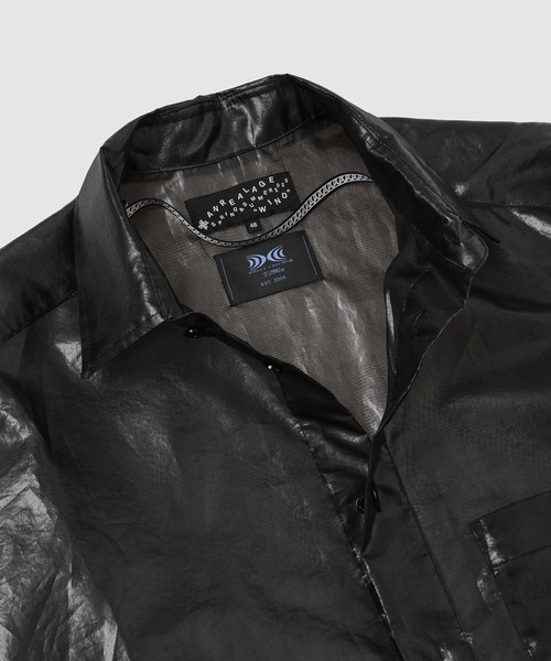 ANREALAGE（アンリアレイジ）の「WINDPROOF ORGANDY SHIRTS（シャツ/ブラウス・メンズ・ピンク/ホワイト/ブラック/ブルー・48/46）」の15枚目の写真