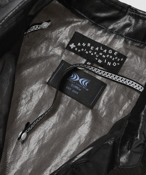 ANREALAGE（アンリアレイジ）の「WINDPROOF ORGANDY SHIRTS（シャツ/ブラウス・メンズ・ピンク/ホワイト/ブラック/ブルー・48/46）」の16枚目の写真