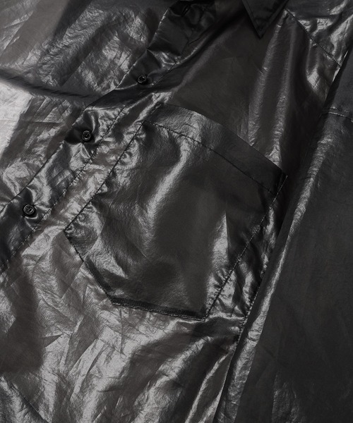 ANREALAGE（アンリアレイジ）の「WINDPROOF ORGANDY SHIRTS（シャツ/ブラウス・メンズ・ピンク/ホワイト/ブラック/ブルー・48/46）」の5枚目の写真