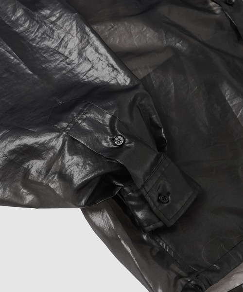 ANREALAGE（アンリアレイジ）の「WINDPROOF ORGANDY SHIRTS（シャツ/ブラウス・メンズ・ピンク/ホワイト/ブラック/ブルー・48/46）」の6枚目の写真