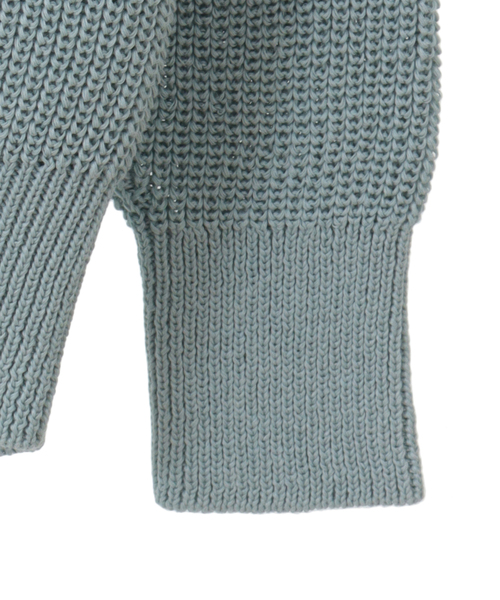 Tiara(ティアラ)の「片畦Vネックニット(ニット/セーター・レディース・オフホワイト/ミント/ベージュ・FREE)」の18枚目の写真