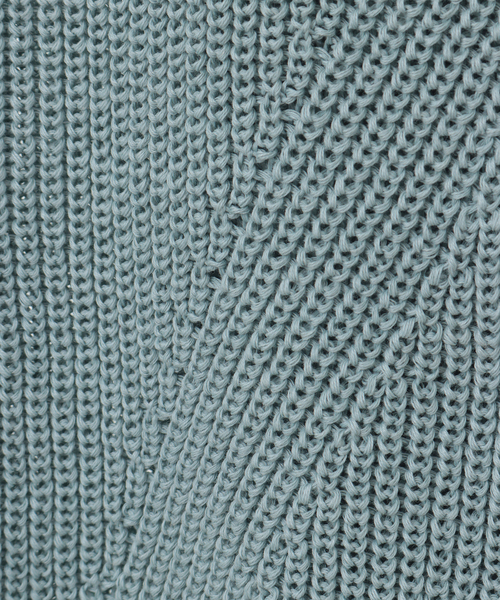 Tiara(ティアラ)の「片畦Vネックニット(ニット/セーター・レディース・オフホワイト/ミント/ベージュ・FREE)」の20枚目の写真