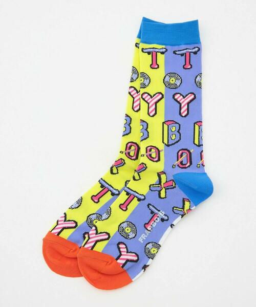 FRAPBOIS(フラボア)の「トイボソックス(ソックス/靴下・レディース・エメラルド/パープル/チャコールグレー・FREE)」の4枚目の写真