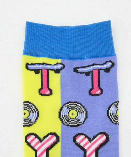 FRAPBOIS(フラボア)の「トイボソックス(ソックス/靴下・レディース・エメラルド/パープル/チャコールグレー・FREE)」の5枚目の写真