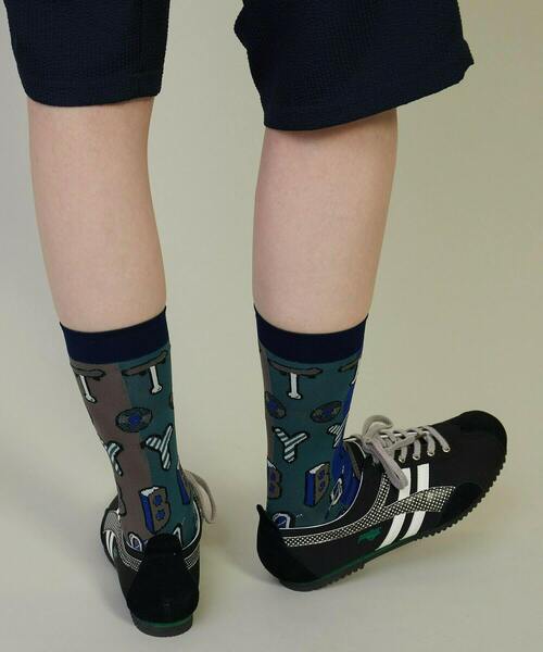 FRAPBOIS(フラボア)の「トイボソックス(ソックス/靴下・レディース・エメラルド/パープル/チャコールグレー・FREE)」の15枚目の写真