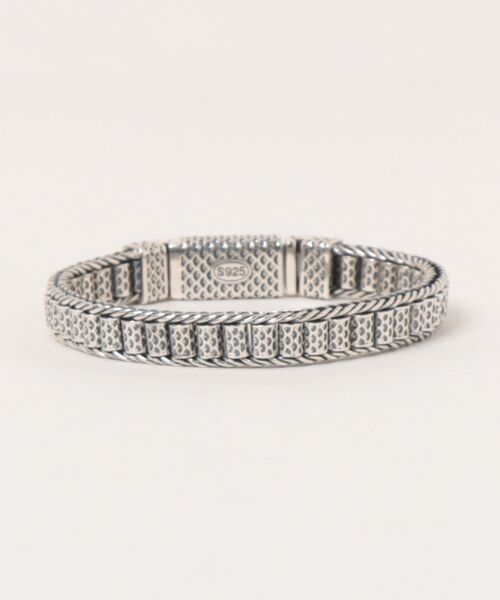 セール】【B-925 SILVER】925ブレスレット b925-b018-44g