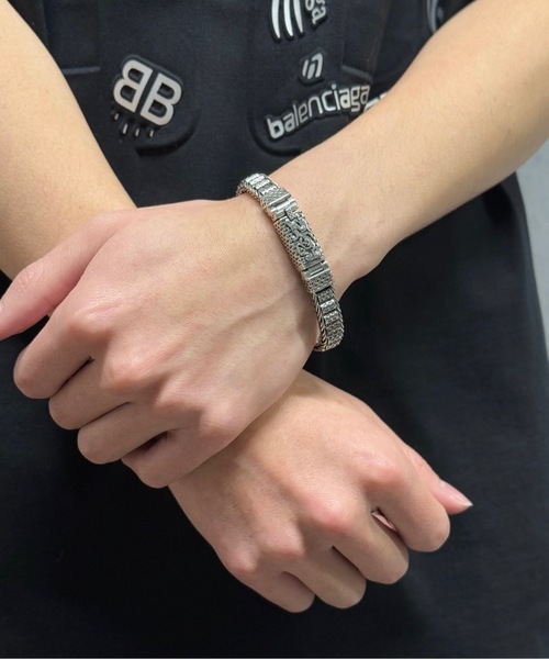 セール】【B-925 SILVER】925ブレスレット b925-b018-44g