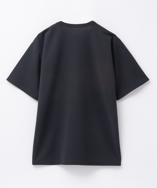 NAVY(ネイビー)の「さらさらした肌さわりの上品見えジョーゼットクルーネックTシャツ(Tシャツ/カットソー・メンズ・ブルーグレー/ホワイト/モカ/ブラック/チャコールグレー/ワイン/カーキ・XXL/XL/L/M/S)」の15枚目の写真
